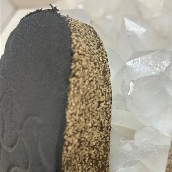 Women's Birkenstock Sienna II Black Slide Sandals, need new soles - Picture 7 of 9